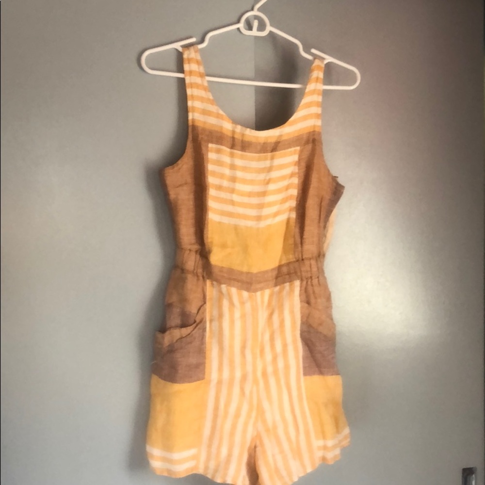 Linen romper